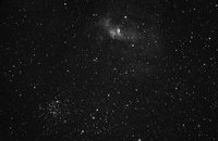 NGC 7635 + M 52